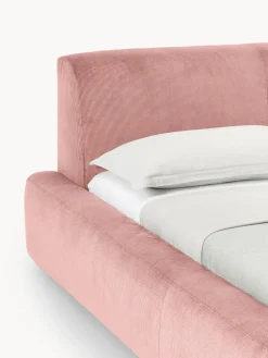 Cama tapizada con espacio de almacenamiento Melva