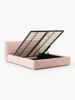 Cama tapizada con espacio de almacenamiento Cloud