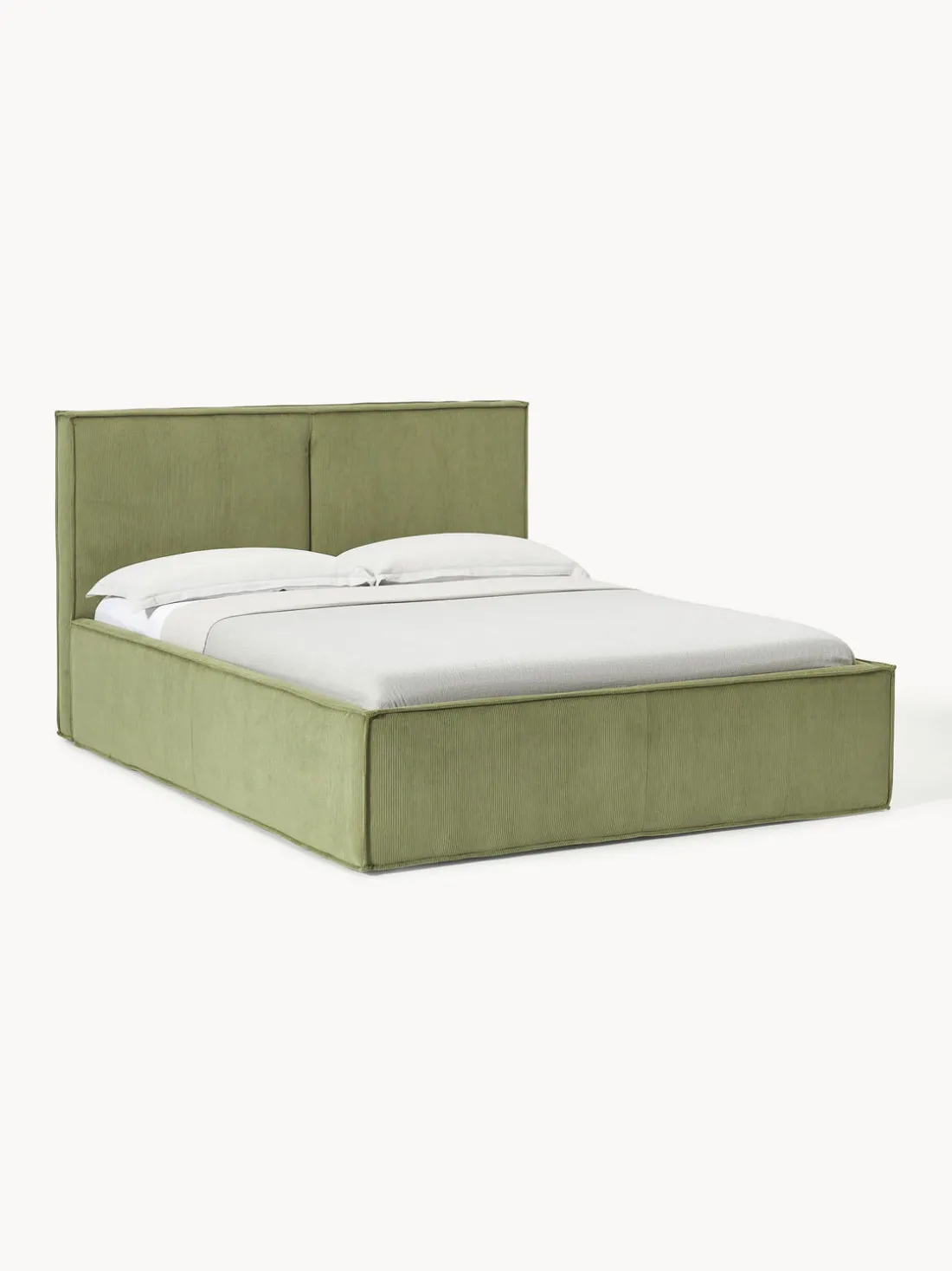 Cama tapizada de pana Dream