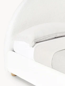 Cama tapizada en borreguillo Ebba