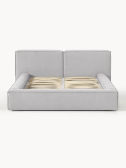 Cama tapizada Lennon, con espacio de almacenamiento