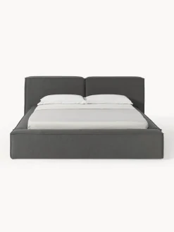 Cama tapizada Lennon, con espacio de almacenamiento