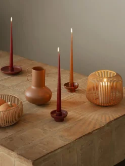 Candelabro de cerámica Vela