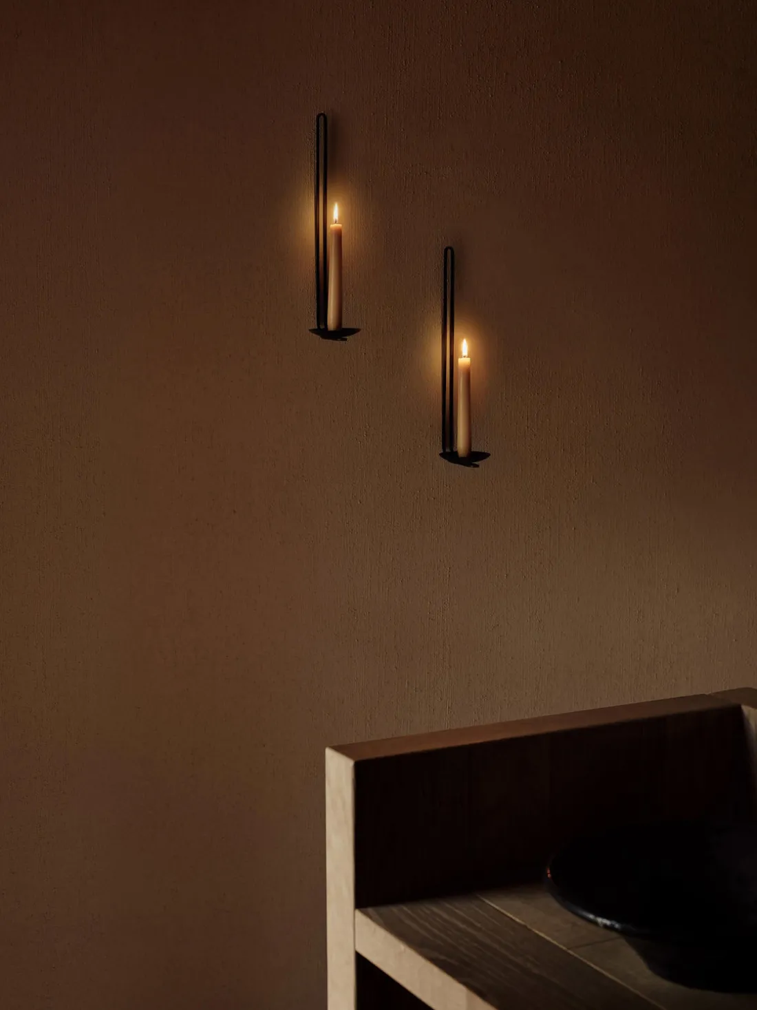 Candelabro de metal Clip