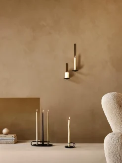 Candelabro de metal Clip