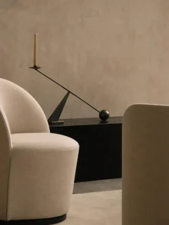 Candelabro de metal de diseño Interconnect