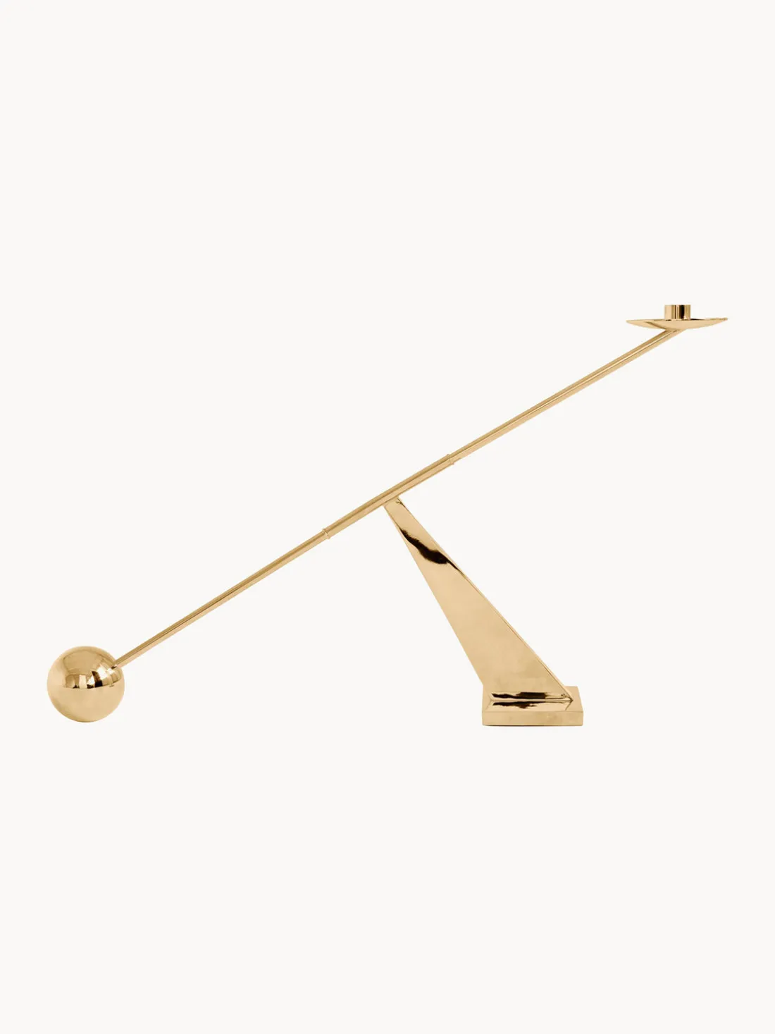 Candelabro de metal de diseño Interconnect