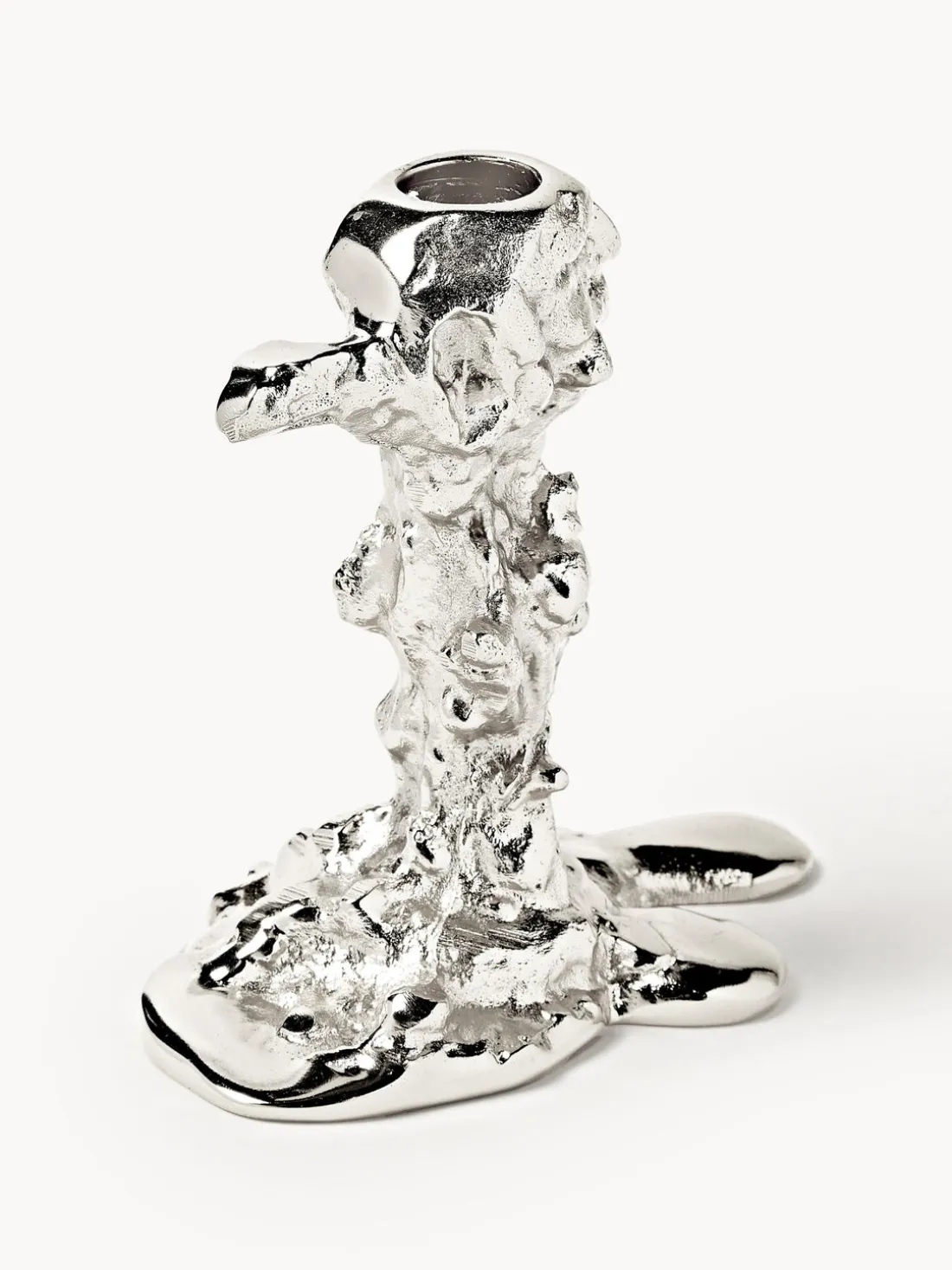 Candelabro de metal Drip