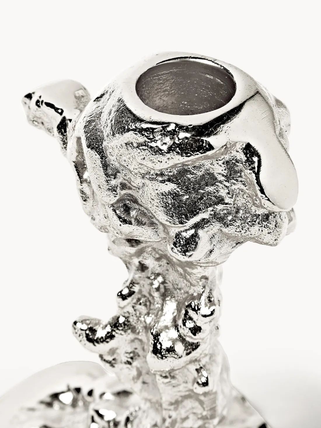 Candelabro de metal Drip