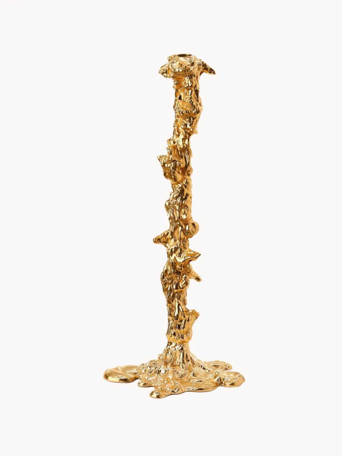 Candelabro de metal Drip