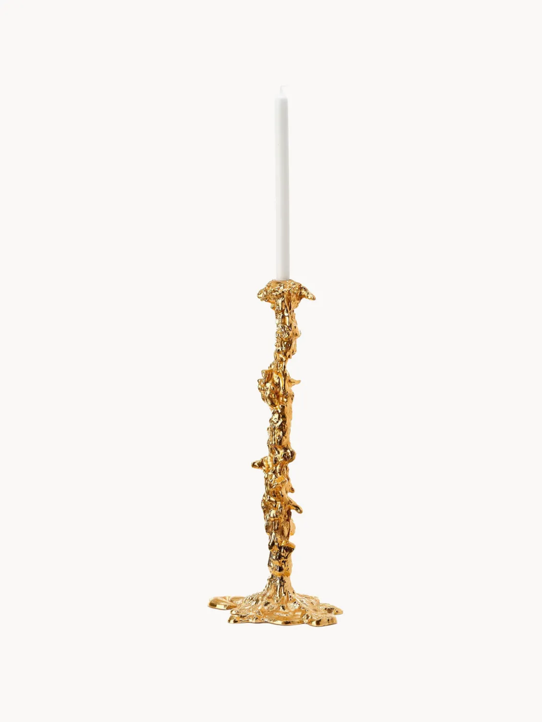 Candelabro de metal Drip