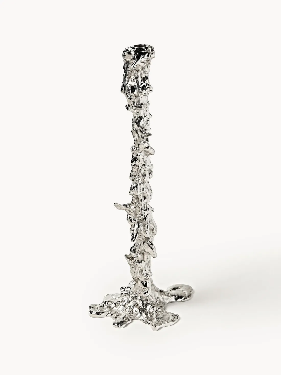 Candelabro de metal Drip