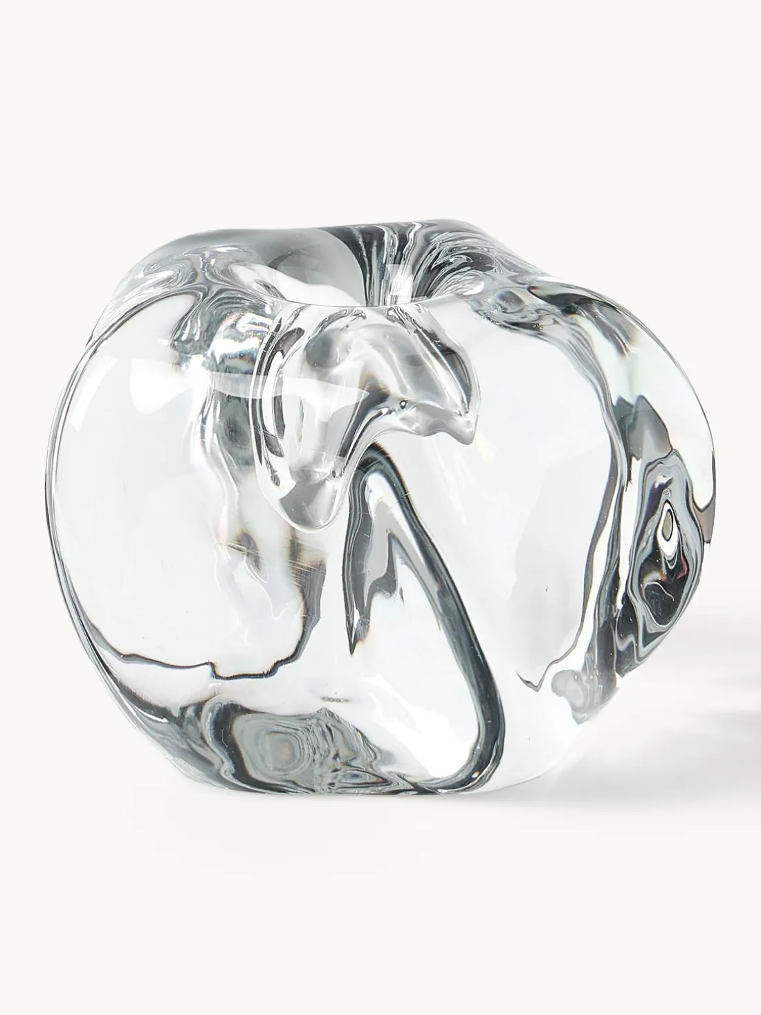 Candelabro de vidrio hecho a mano Solon