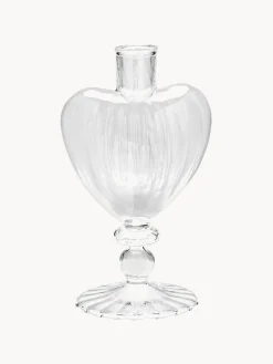 Candelabro soplado de vidrio borosilicato Clair Parfum