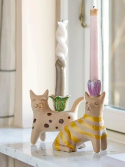 Candelabros artesanales Mamie, 2 uds.