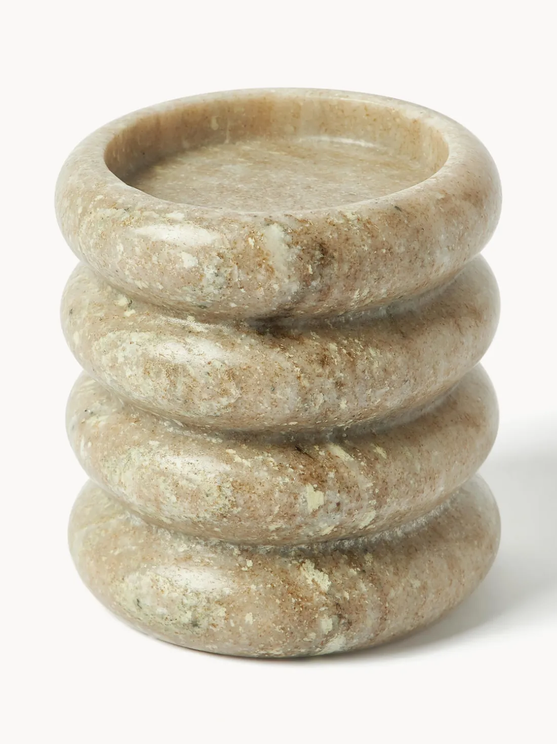 Candelabros de mármol Orta, 2 uds.