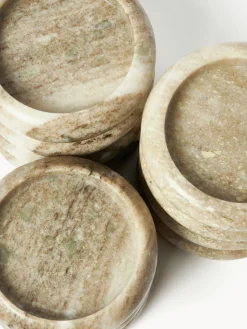 Candelabros de mármol Orta, 2 uds.