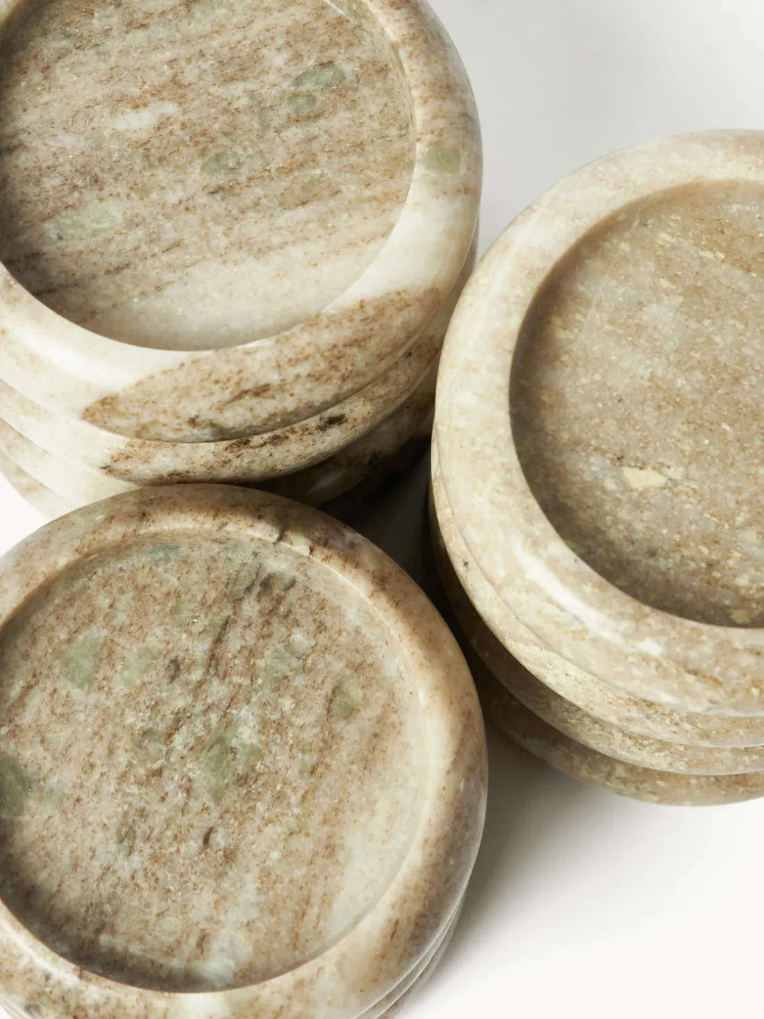 Candelabros de mármol Orta, 2 uds.