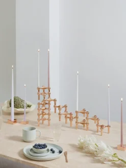 Candelabros Stoff Nagel, 3 uds.