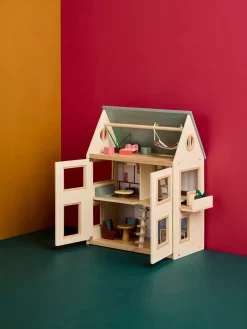Casa de muñecas de madera Aiden