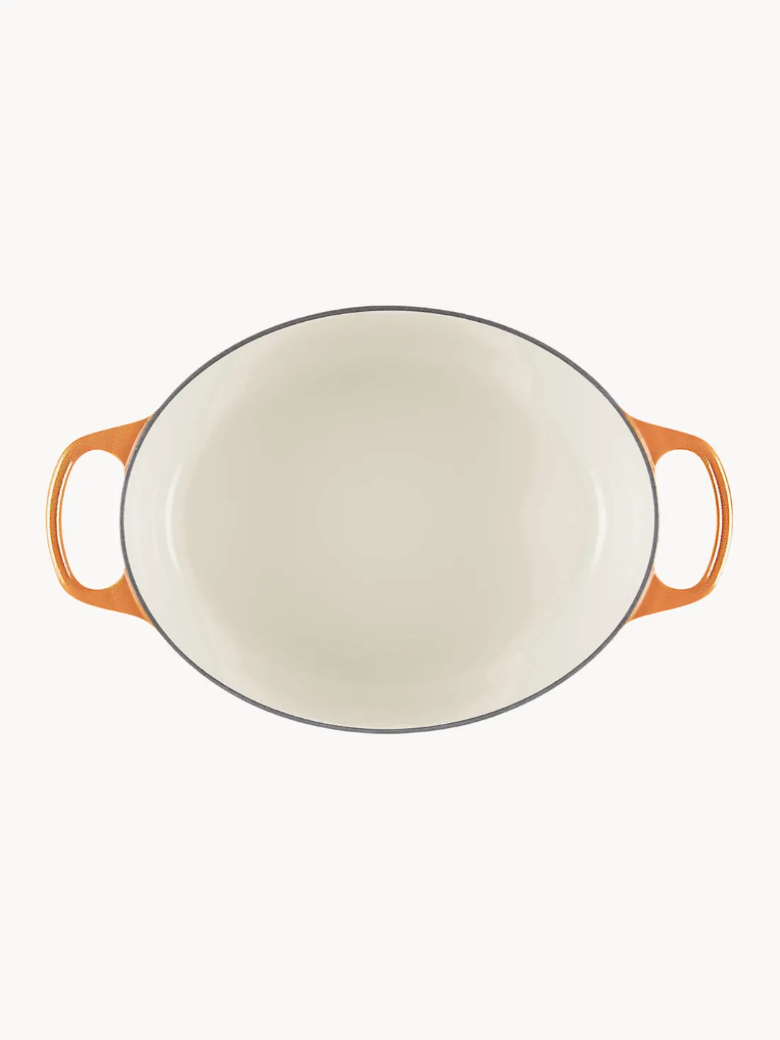 Cazuela ovalada de hierro fundido Flamme Dorée