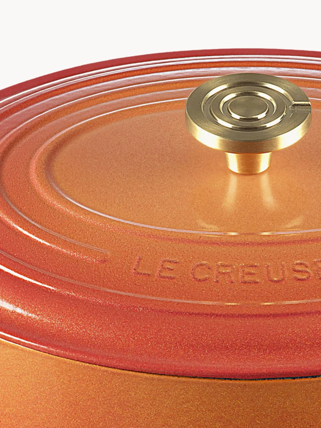 Cazuela ovalada de hierro fundido Flamme Dorée