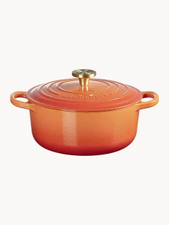 Cazuela redonda de hierro fundido Flamme Dorée, tamaños diferentes