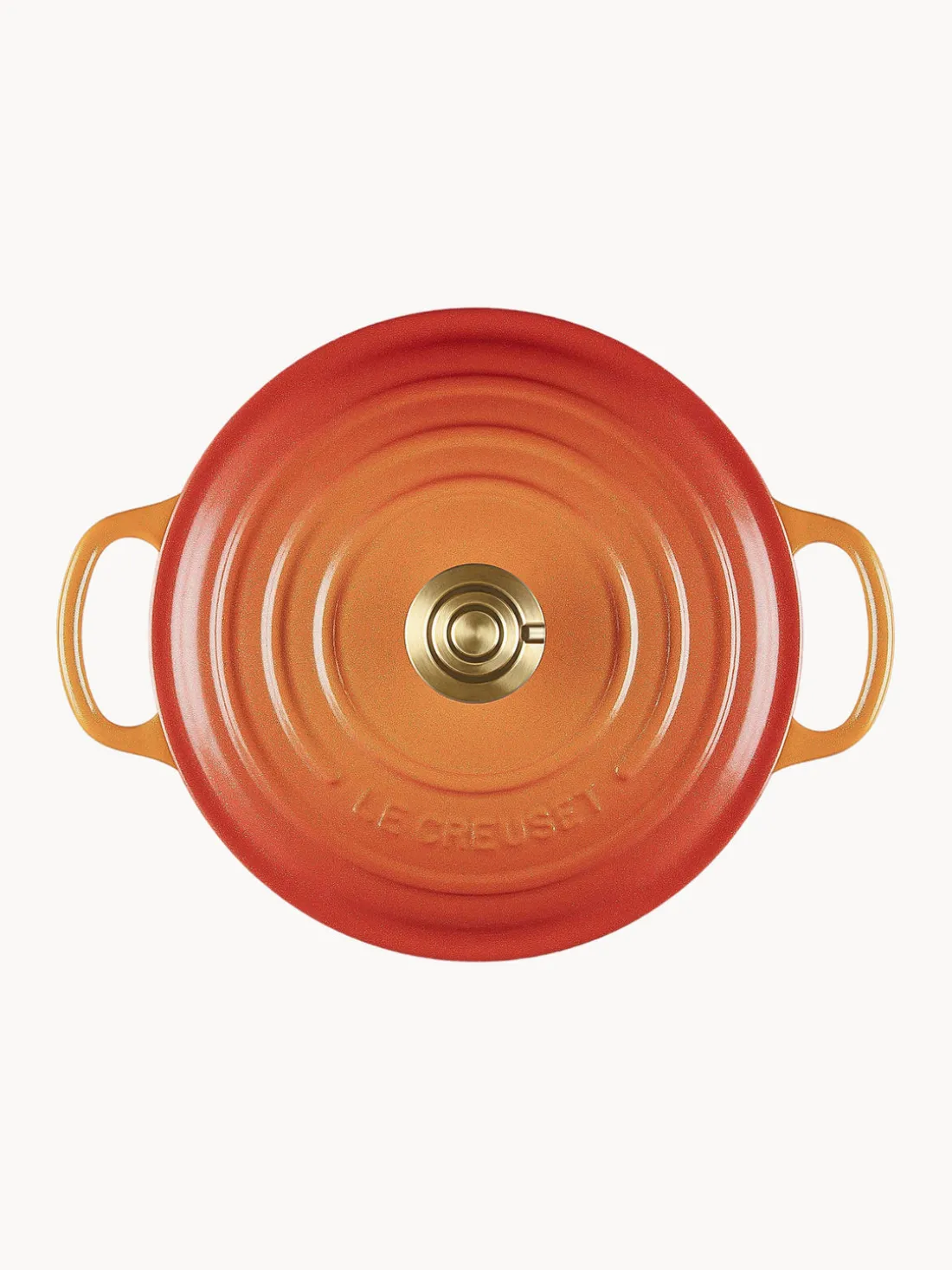 Cazuela redonda de hierro fundido Flamme Dorée, tamaños diferentes