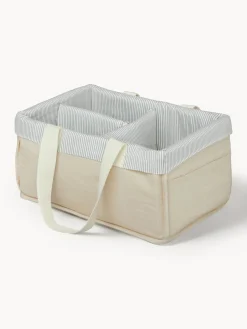 Cesta de algodón ecológico Camel