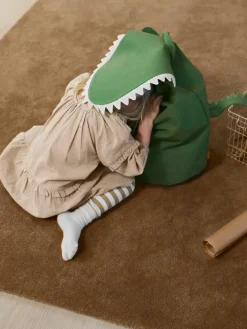 Cesta de algodón ecológico Crocodile