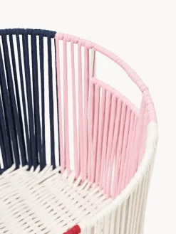 Cesta de ropa artesanal de cuerda Gabe