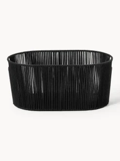 Cesta de ropa artesanal de cuerda Gabe