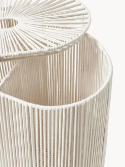 Cesta de ropa doble artesanal de cuerda Gabe