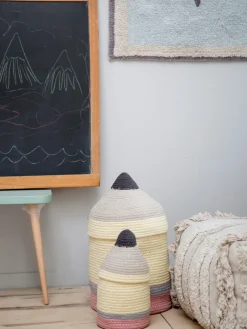 Cesta infantil artesanal Pencil, 30 cm