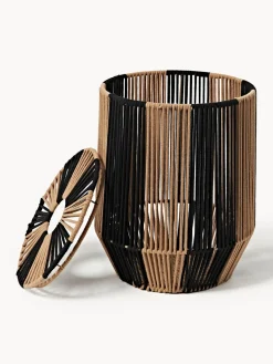 Cestas de ropa artesanales de cuerda, 2 uds.