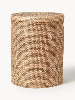 Cestas de ropa con tapa Lurdes, 2 uds.