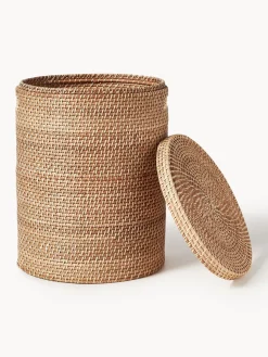 Cestas de ropa con tapa Lurdes, 2 uds.