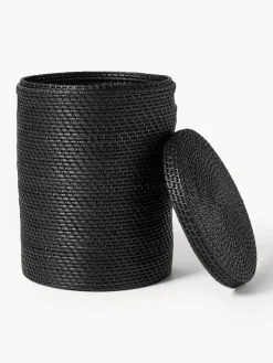 Cestas de ropa con tapadera Lurdes, 2 uds.