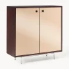 Chiffonnier con puertas de cristal Scarlett