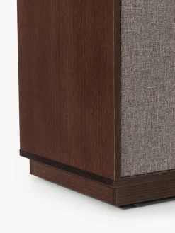 Chiffonnier de madera con frente tapizado Wisp