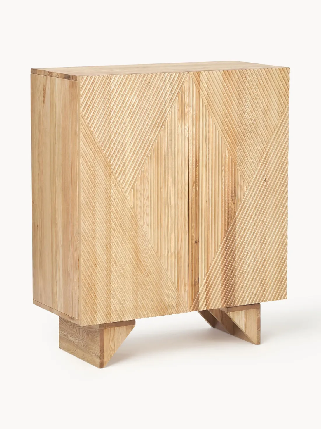 Chiffonnier de madera de fresno Louis