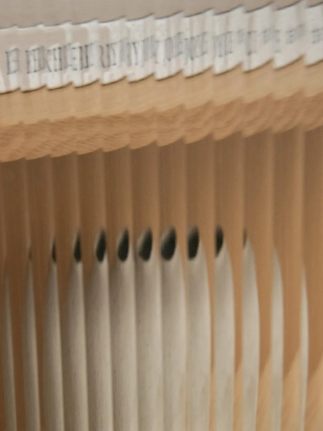 Chiffonnier de madera de roble Curiosity