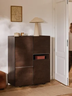 Chiffonnier de madera Larsen