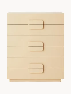 Cómoda artesanal de madera sungkai Spacious