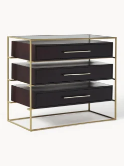 Cómoda de madera de mango Lyle