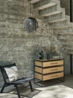 Cómoda de madera de mango Lyle