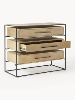 Cómoda de madera de mango Lyle