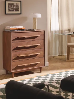 Cómoda de madera de mango Paul