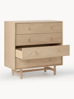 Cómoda de madera de roble Diana