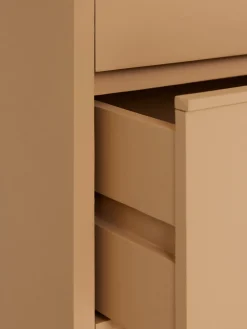 Cómoda de madera Sungkai Space Age